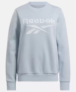 Loungewear | Reebok Loungewear Identity Big Logo Fleece Crew Sweatshirt