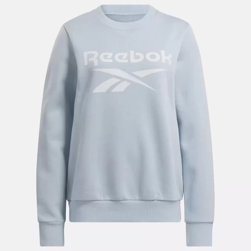 Loungewear | Reebok Loungewear Identity Big Logo Fleece Crew Sweatshirt