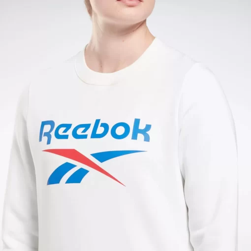 Hoodies & Sweatshirts | Reebok Hoodies & Sweatshirts Identity Big Logo Fleece Crew Sweatshirt