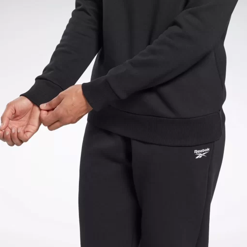 Loungewear | Reebok Loungewear Identity Big Logo Fleece Crew Sweatshirt