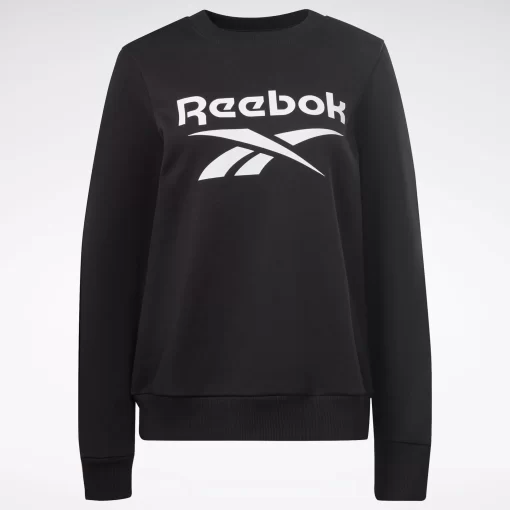 Loungewear | Reebok Loungewear Identity Big Logo Fleece Crew Sweatshirt