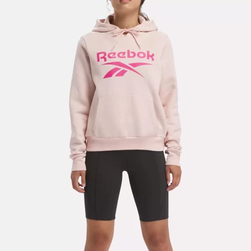 Loungewear | Reebok Loungewear Identity Big Logo Fleece Hoodie