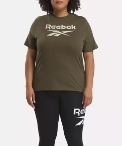 Tops & T-Shirts | Reebok Tops & T-Shirts Identity Big Logo T-Shirt (Plus Size)