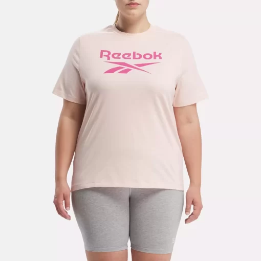 Tops & T-Shirts | Reebok Tops & T-Shirts Identity Big Logo T-Shirt (Plus Size)