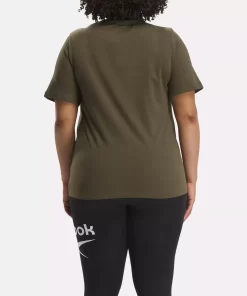 Tops & T-Shirts | Reebok Tops & T-Shirts Identity Big Logo T-Shirt (Plus Size)