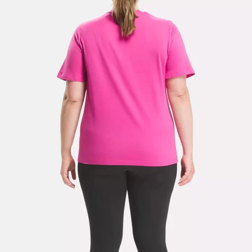 Tops & T-Shirts | Reebok Tops & T-Shirts Identity Big Logo T-Shirt (Plus Size)