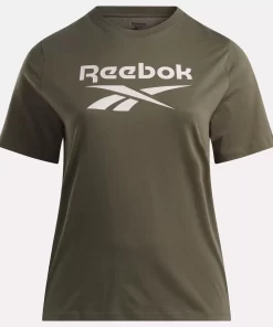 Tops & T-Shirts | Reebok Tops & T-Shirts Identity Big Logo T-Shirt (Plus Size)