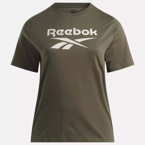 Tops & T-Shirts | Reebok Tops & T-Shirts Identity Big Logo T-Shirt (Plus Size)