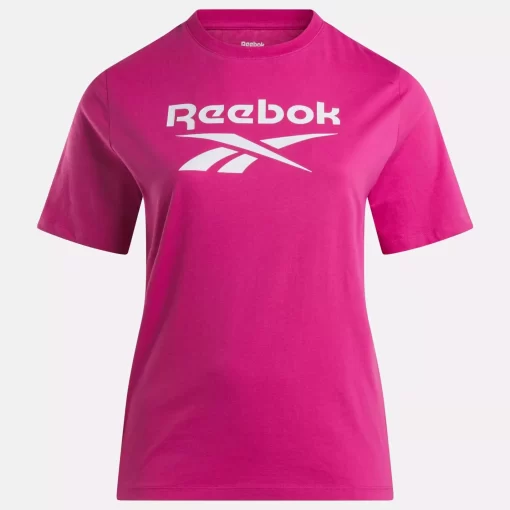 Tops & T-Shirts | Reebok Tops & T-Shirts Identity Big Logo T-Shirt (Plus Size)