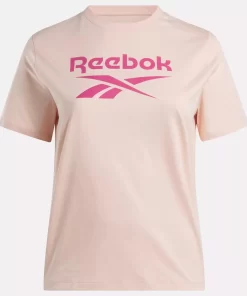 Tops & T-Shirts | Reebok Tops & T-Shirts Identity Big Logo T-Shirt (Plus Size)