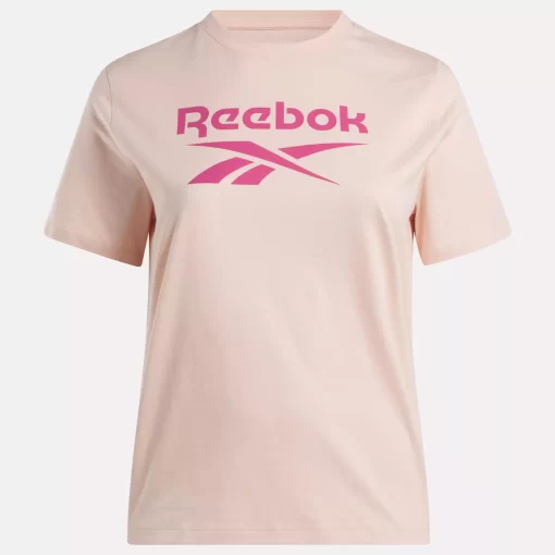 Tops & T-Shirts | Reebok Tops & T-Shirts Identity Big Logo T-Shirt (Plus Size)