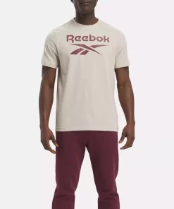 Tops & T-Shirts | Reebok Tops & T-Shirts Identity Big Stacked Logo T-Shirt