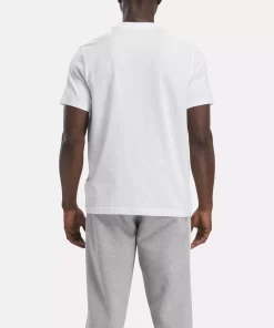 Tops & T-Shirts | Reebok Tops & T-Shirts Identity Big Stacked Logo T-Shirt