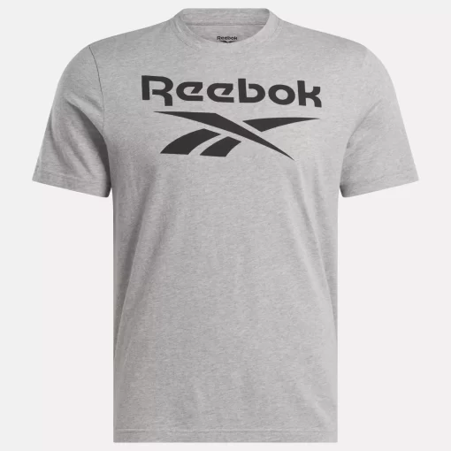 Tops & T-Shirts | Reebok Tops & T-Shirts Identity Big Stacked Logo T-Shirt