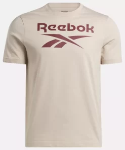 Tops & T-Shirts | Reebok Tops & T-Shirts Identity Big Stacked Logo T-Shirt