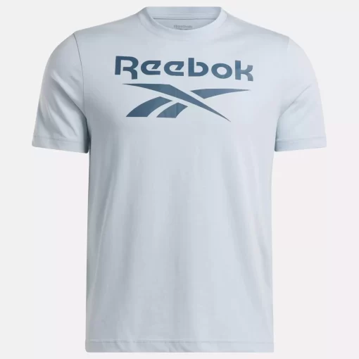 Tops & T-Shirts | Reebok Tops & T-Shirts Identity Big Stacked Logo T-Shirt