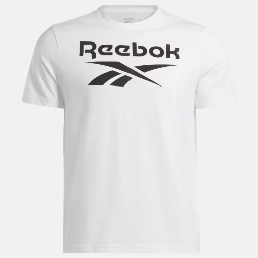 Tops & T-Shirts | Reebok Tops & T-Shirts Identity Big Stacked Logo T-Shirt