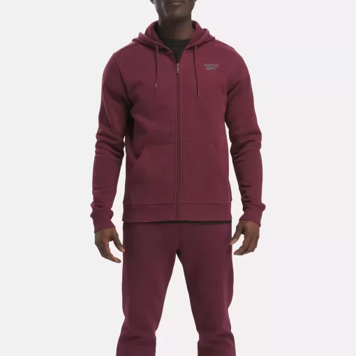 Hoodies & Sweatshirts | Reebok Hoodies & Sweatshirts Identity Fleece Full-Zip Hoodie