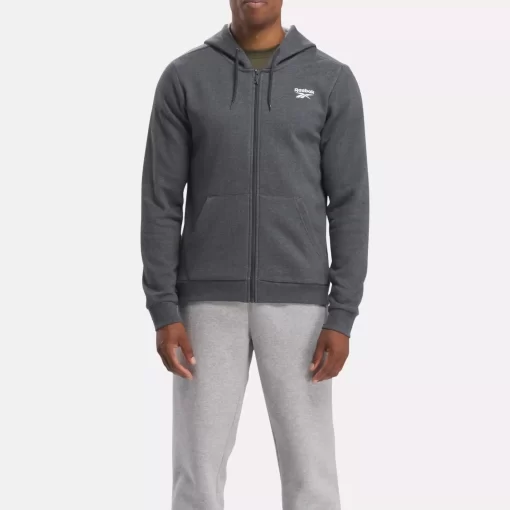 Hoodies & Sweatshirts | Reebok Hoodies & Sweatshirts Identity Fleece Full-Zip Hoodie