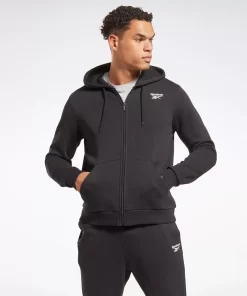 Hoodies & Sweatshirts | Reebok Hoodies & Sweatshirts Identity Fleece Full-Zip Hoodie