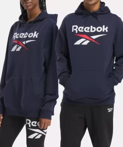 Hoodies & Sweatshirts | Reebok Hoodies & Sweatshirts Identity Fleece Stacked Logo Pullover Hoodie