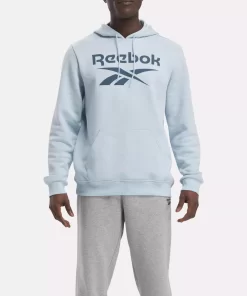 Hoodies & Sweatshirts | Reebok Hoodies & Sweatshirts Identity Fleece Stacked Logo Pullover Hoodie