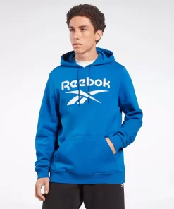 Hoodies & Sweatshirts | Reebok Hoodies & Sweatshirts Identity Fleece Stacked Logo Pullover Hoodie