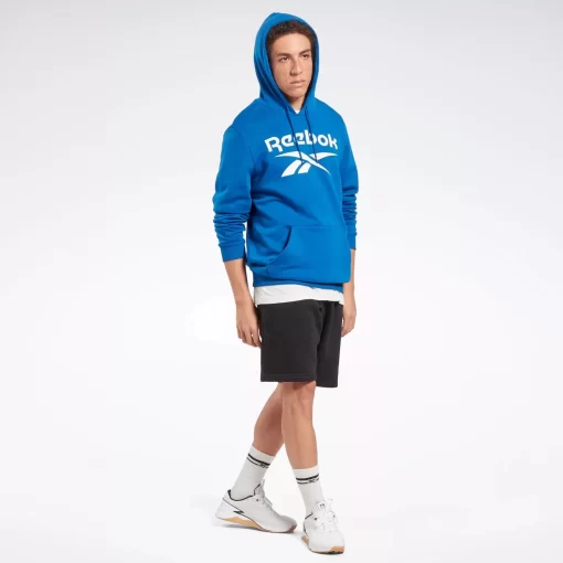 Hoodies & Sweatshirts | Reebok Hoodies & Sweatshirts Identity Fleece Stacked Logo Pullover Hoodie