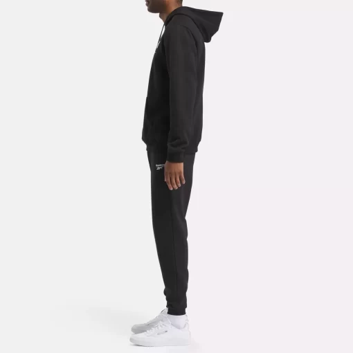 Loungewear | Reebok Loungewear Identity Fleece Stacked Logo Pullover Hoodie