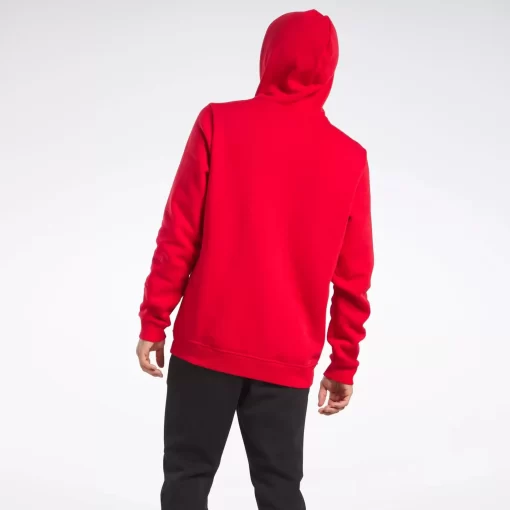 Hoodies & Sweatshirts | Reebok Hoodies & Sweatshirts Identity Fleece Stacked Logo Pullover Hoodie