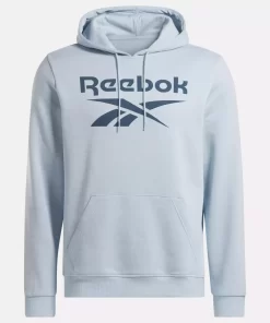 Hoodies & Sweatshirts | Reebok Hoodies & Sweatshirts Identity Fleece Stacked Logo Pullover Hoodie