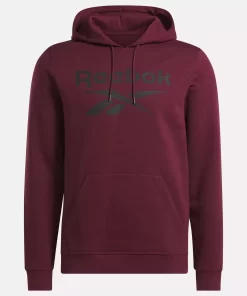 Hoodies & Sweatshirts | Reebok Hoodies & Sweatshirts Identity Fleece Stacked Logo Pullover Hoodie