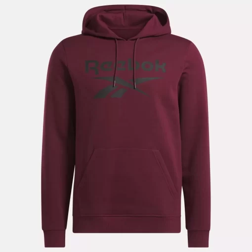 Hoodies & Sweatshirts | Reebok Hoodies & Sweatshirts Identity Fleece Stacked Logo Pullover Hoodie