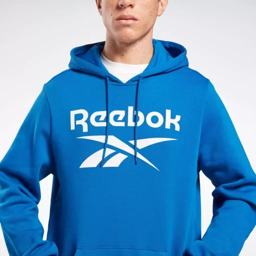 Hoodies & Sweatshirts | Reebok Hoodies & Sweatshirts Identity Fleece Stacked Logo Pullover Hoodie