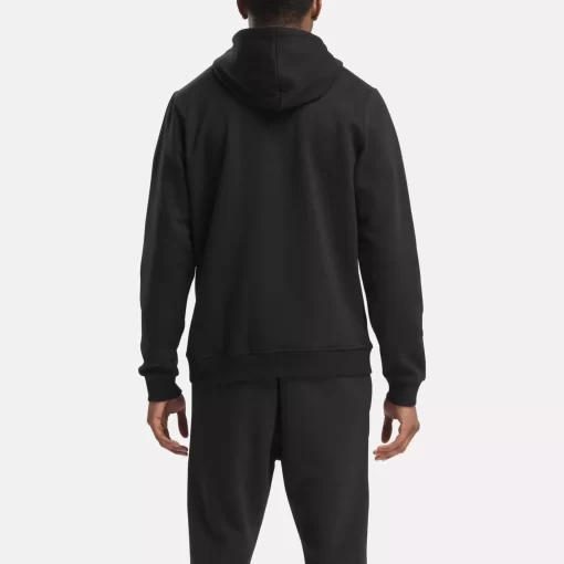 Loungewear | Reebok Loungewear Identity Fleece Stacked Logo Pullover Hoodie