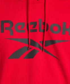 Hoodies & Sweatshirts | Reebok Hoodies & Sweatshirts Identity Fleece Stacked Logo Pullover Hoodie