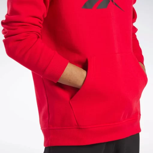 Hoodies & Sweatshirts | Reebok Hoodies & Sweatshirts Identity Fleece Stacked Logo Pullover Hoodie