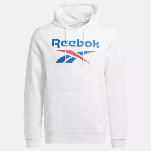 Hoodies & Sweatshirts | Reebok Hoodies & Sweatshirts Identity Fleece Stacked Logo Pullover Hoodie