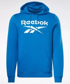 Hoodies & Sweatshirts | Reebok Hoodies & Sweatshirts Identity Fleece Stacked Logo Pullover Hoodie