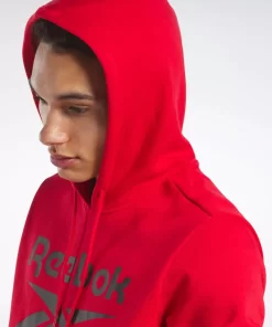 Hoodies & Sweatshirts | Reebok Hoodies & Sweatshirts Identity Fleece Stacked Logo Pullover Hoodie