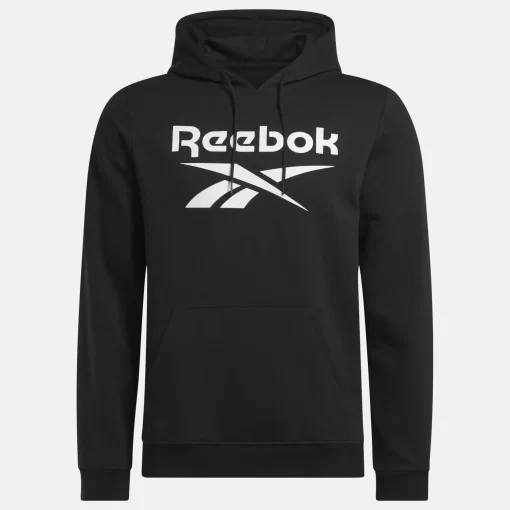 Loungewear | Reebok Loungewear Identity Fleece Stacked Logo Pullover Hoodie