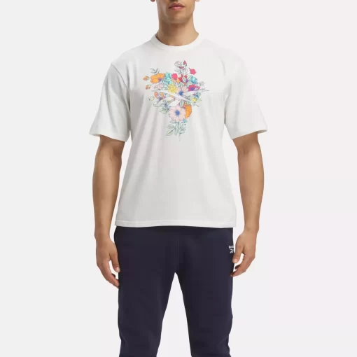 Tops & T-Shirts | Reebok Tops & T-Shirts Identity Good Vibes T-Shirt