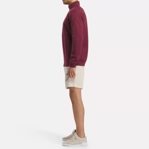 Hoodies & Sweatshirts | Reebok Hoodies & Sweatshirts Identity Left Chest Quarter-Zip Sweatshirt