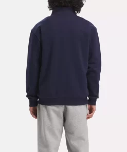 Hoodies & Sweatshirts | Reebok Hoodies & Sweatshirts Identity Left Chest Quarter-Zip Sweatshirt