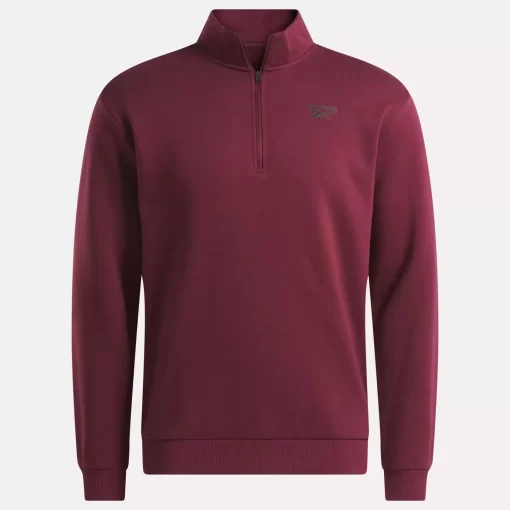 Hoodies & Sweatshirts | Reebok Hoodies & Sweatshirts Identity Left Chest Quarter-Zip Sweatshirt