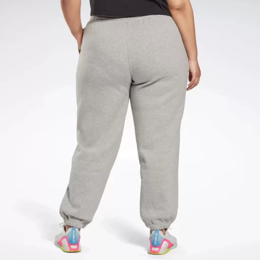 Pants & Sweatpants | Reebok Pants & Sweatpants Identity Logo Fleece Joggers (Plus Size)