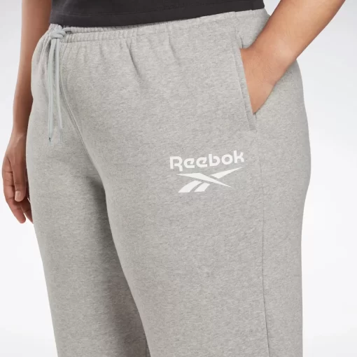 Pants & Sweatpants | Reebok Pants & Sweatpants Identity Logo Fleece Joggers (Plus Size)