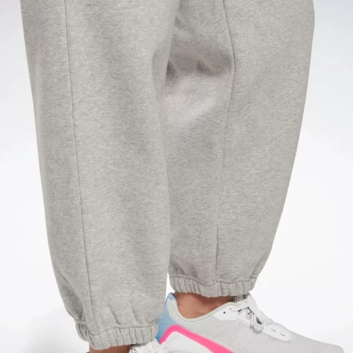 Pants & Sweatpants | Reebok Pants & Sweatpants Identity Logo Fleece Joggers (Plus Size)