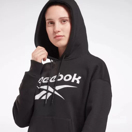 Hoodies & Sweatshirts | Reebok Hoodies & Sweatshirts Identity Logo Fleece Pullover Hoodie