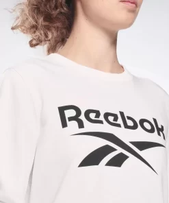 Hoodies & Sweatshirts | Reebok Hoodies & Sweatshirts Identity Logo French Terry Crew Sweatshirt